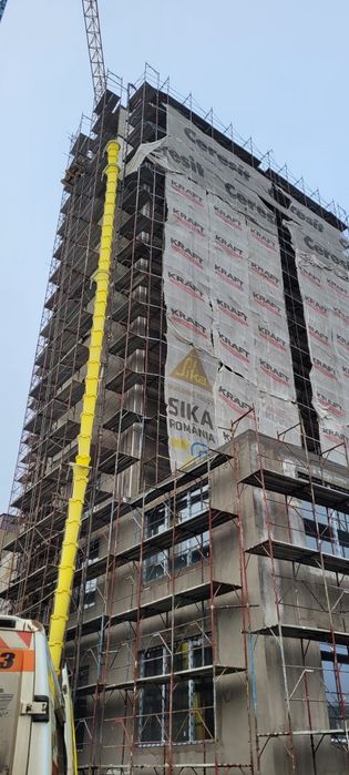 INCHIRIERE Pompa beton RADIER ! Debit 60mc/h 350ml coloana DN125