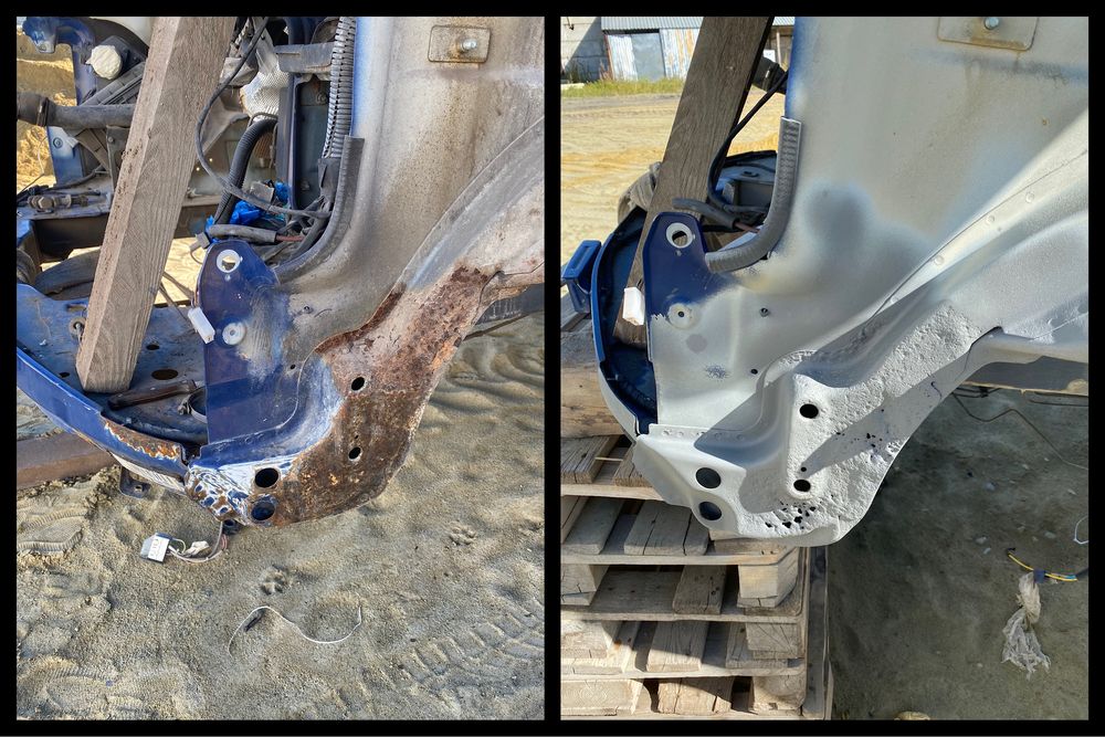 Пескоструйная обработка