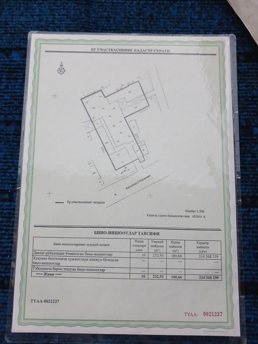 Uy sotladi mirabod tumani 8.5 sotx 12 xona