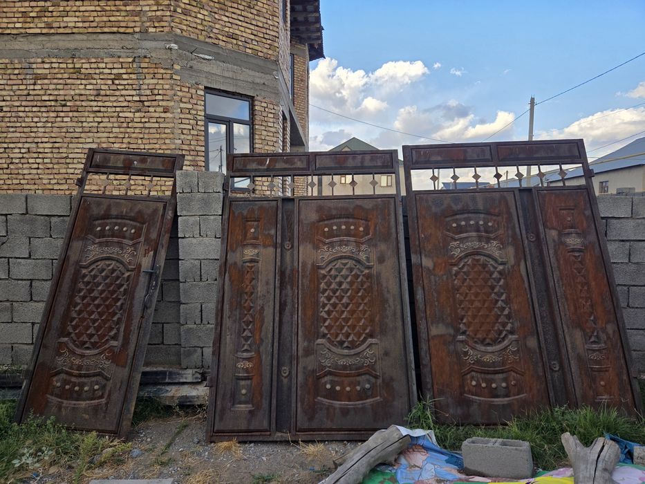 Ворота для частного дома (Дарбаза)