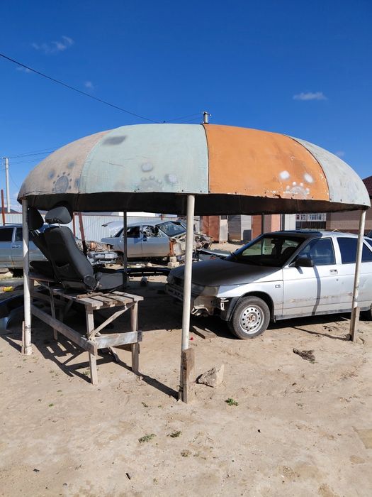 Навес сьемный можно разобрать