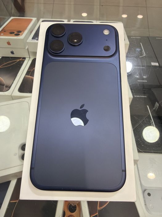 Iphone 17 pro max 256 gb blue sim e sim batareka 100% 51 sikl