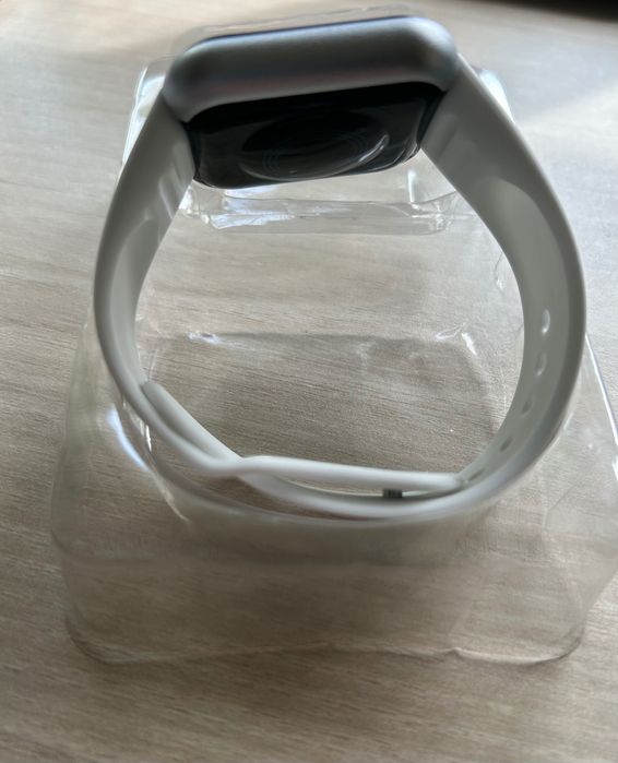 Смарт часовник, сърдечен мониторинг, кръвно налягане, Bluetooth, бял