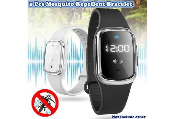 Гривна против комари с часовник M2 -ултразвуков репелент