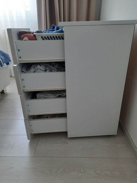 Birou scolar cu sertare