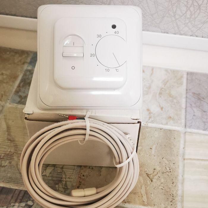 Продам терморегулятор и теплый пол