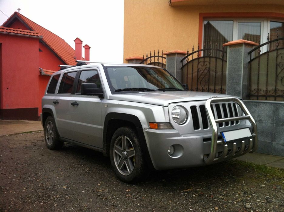 Bullbar inox Jeep Patriot si paravant autoutilitara