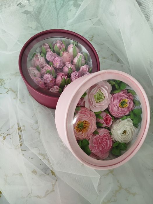 Цветы, букеты из зефира