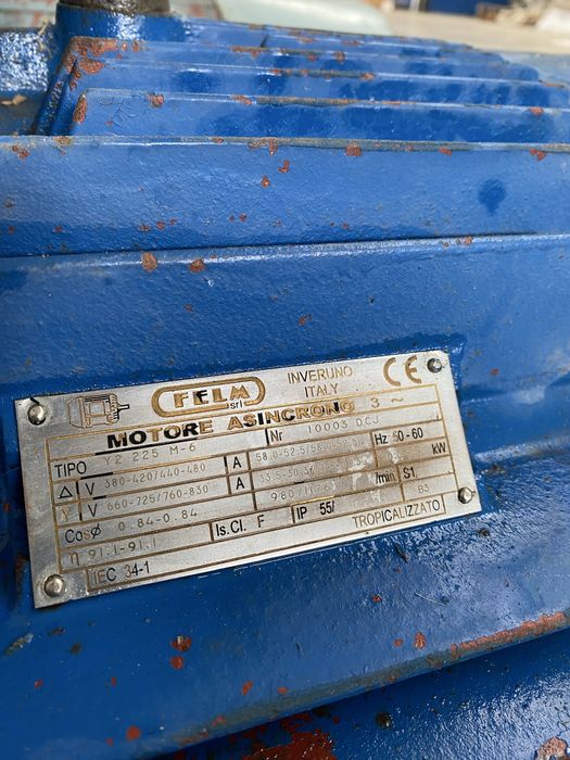 Motor electric trfazic 34,5kW FFLM, industrial, Italia