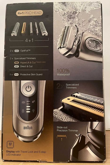 Aparat ras barbierit Braun Seria 9 9375CC VS 9365CC 9460CC Nou Sigilat