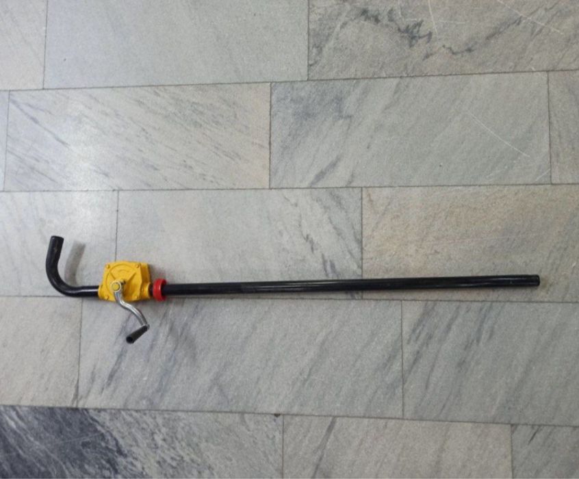 Насос перекачки топлива бочковой ручной роторный "Титан" (Алюминий