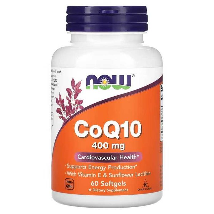 NOW Foods коэнзим Q10 NOW CoQ10 koezim