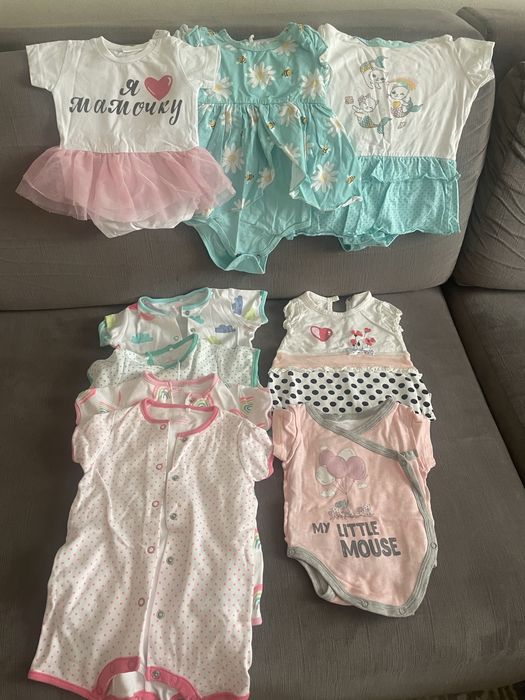 Детская одежда для деврчки до 6 мес.