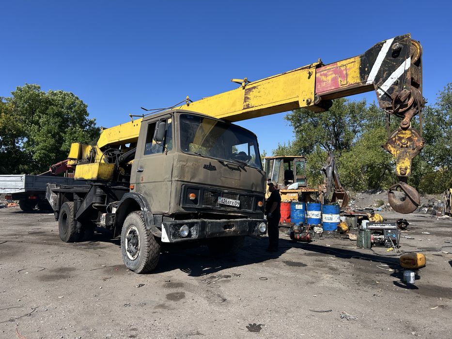 Автокран маз 14тн