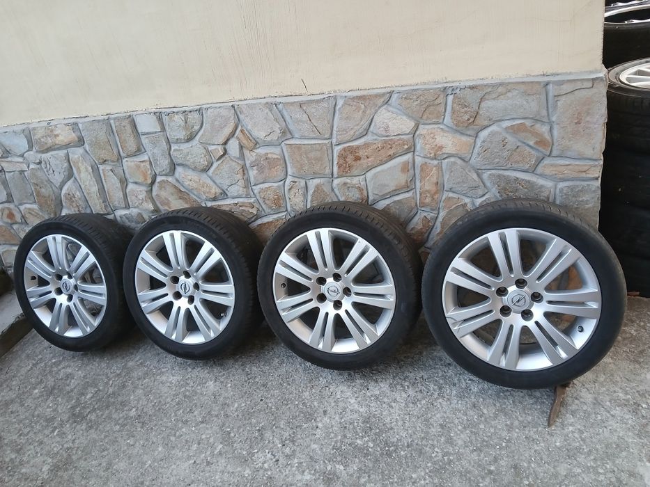 Оригинални Алуминиеви джанти 17цола за Opel Meriva.astra.zafira.vectra .Meriva.corsa OPC.5×110.Alfa Romeo. Saab.
