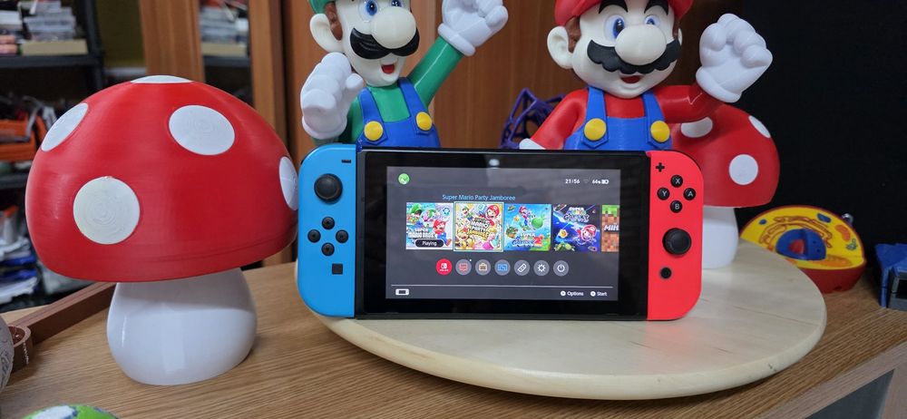 Nintendo Switch V2 MODAT (Cip) + Full Jocuri + Accesorii Originale