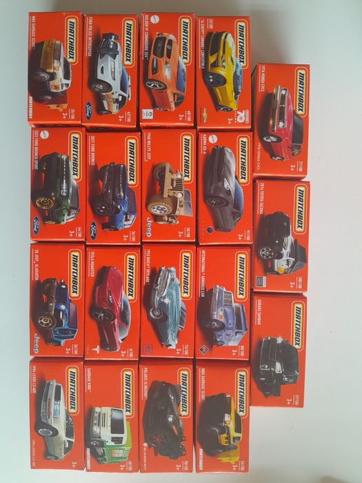 Matchbox нови колички