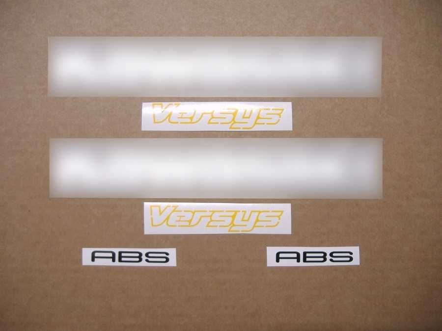 Стикери Kawasaki 650 Versys 2007г.-2014г. лепенки кавазаки версис