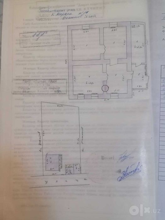 Большой участок 10,5 соток с фасадом 27,7 м | Дустабад