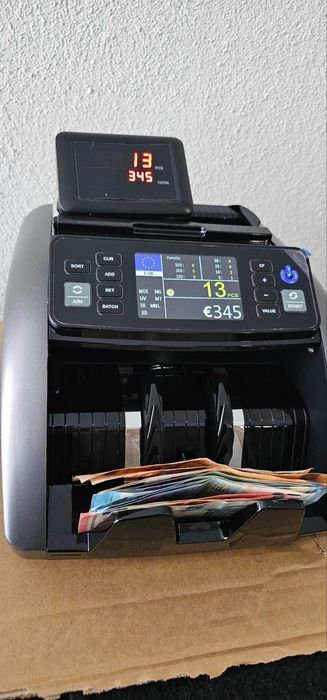 Професионална банкнотоброячна машина AL-6610T– С детекция за фалшиви пари