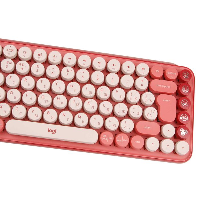 Новая Logitech POP Keys (HeartBreaker Rose)