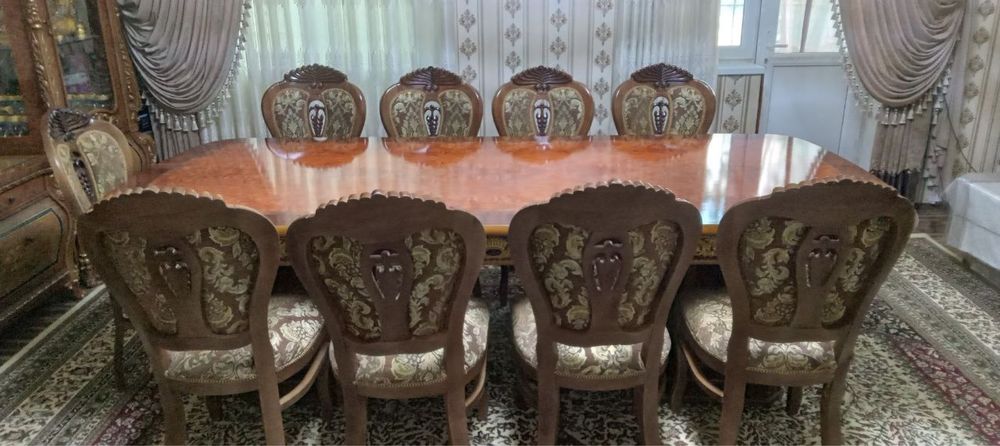 Гостиный мебель стол и стуля