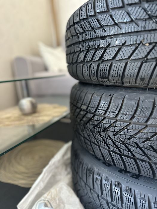 Set jante 5X112 Cauciucuricuri 205/55  R16  iarnă Dot 2024