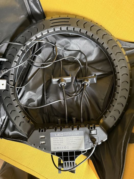 Кольцевая лампа LED Soft Ring Light 45 см