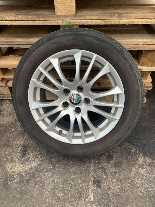 Jante aliaje cu cauciucuri Alfa Romeo 159 Giulietta 205/55R16, cod 156081090
