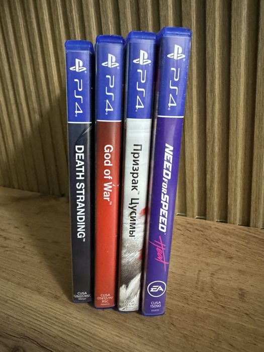 Игры для ps4 ps5 nfs, gow, tsushima, death stranding