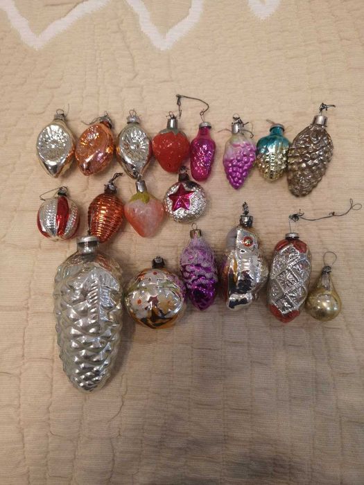 Елочные игрушки, СССР.