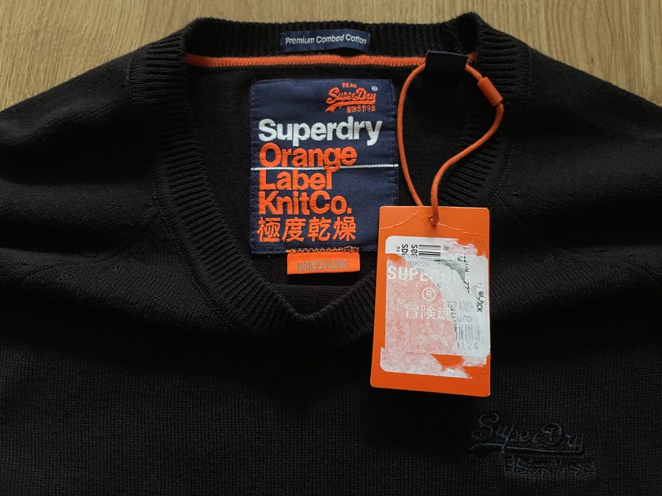 Superdry Black Pullover M