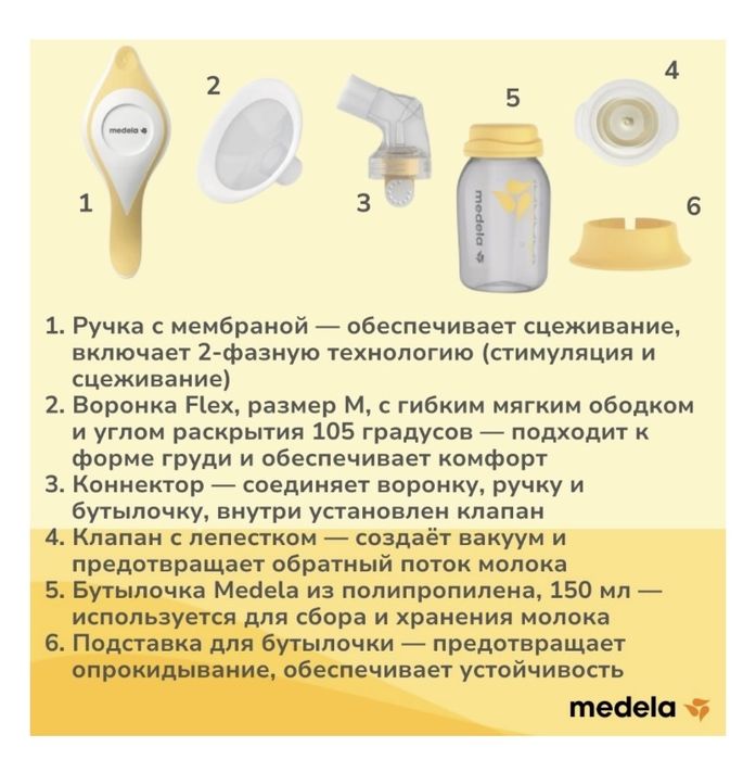 Продам молокоотсос Harmony  фирмы Medela