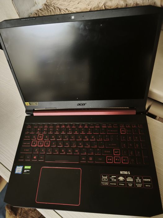 Игровой ноутбук Acer Nitro 5 / i5 / GTX 1050 / SSD 512 ГБ