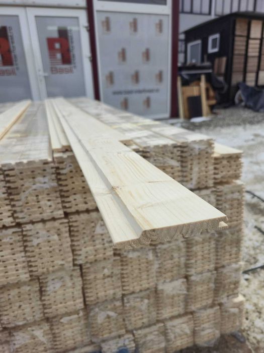 PRET PRODUCATOR REDUS Lambriu - Molid - Profil trapez - 12.5x96x2500mm