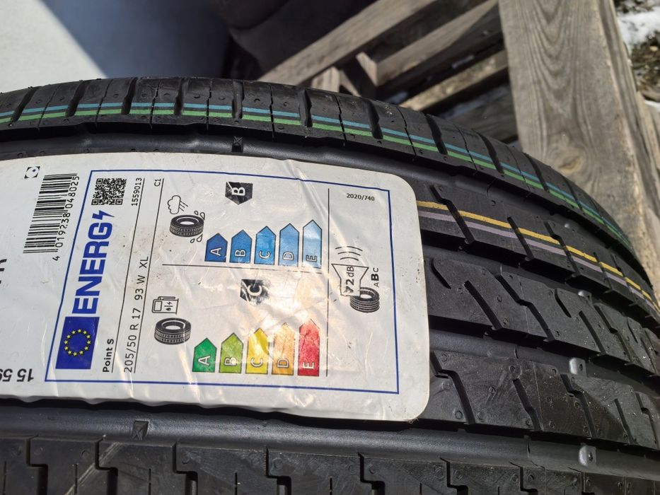 205/50/17 Поинт Ес ДОТ 2022 г - Чисто Нови