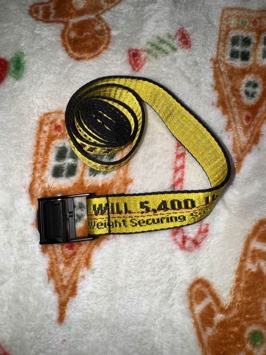 Off White Mini Industrial Belt