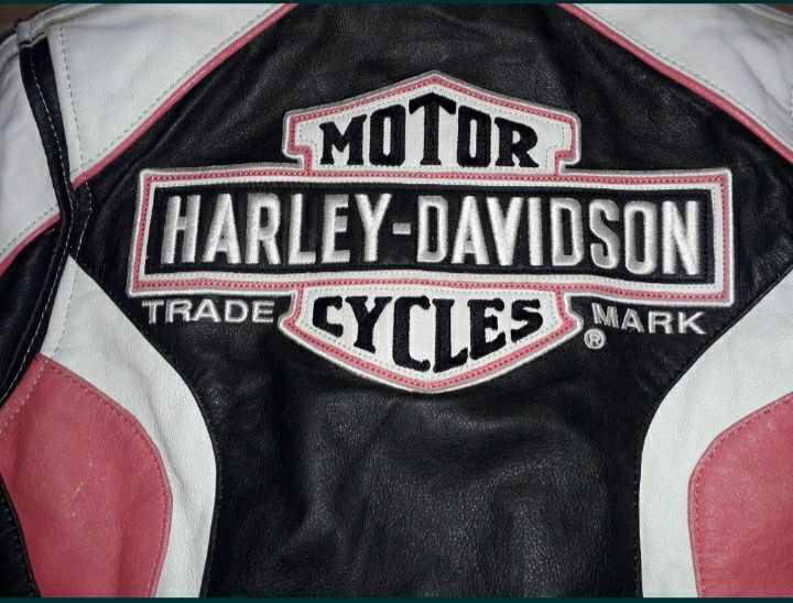 Harley Davidson женская кожаная куртка