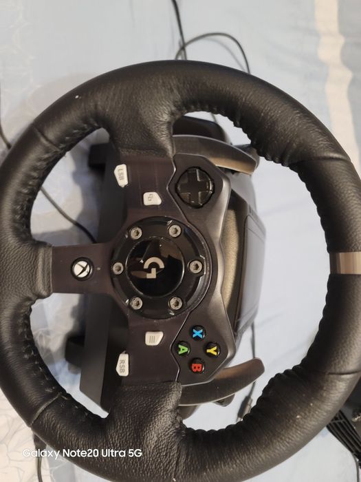 Logitech G920 + скоростен лост