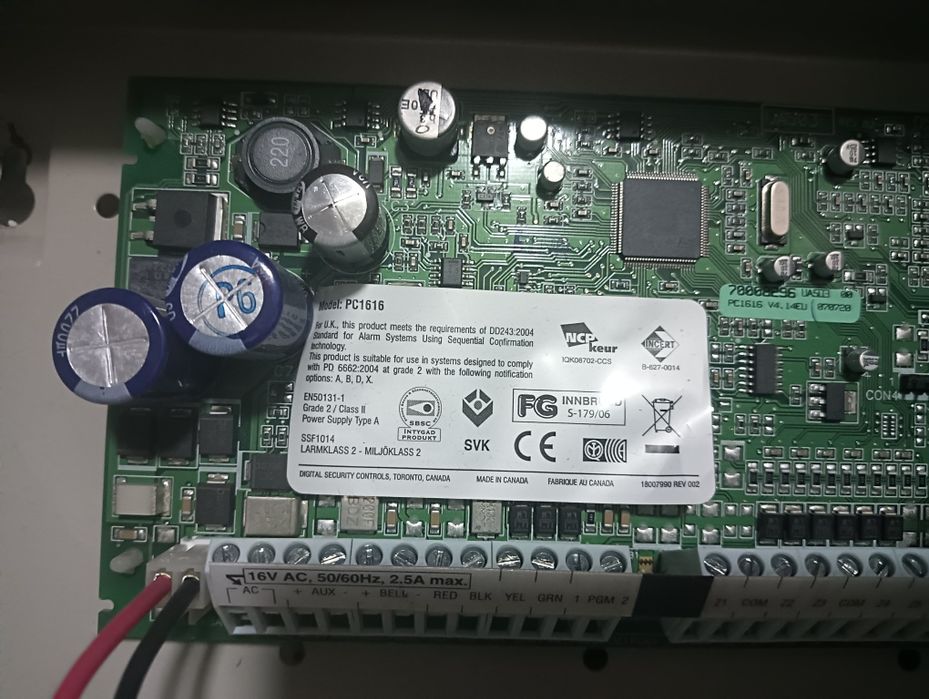 Module centrala antiefractie