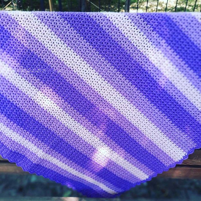 Вязаные пледы для детей