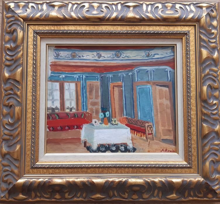 Стара картина - "Възрожденска стая"