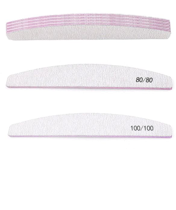 Пили за нокти 80/80 и 100/100 – нови, различни комплекти