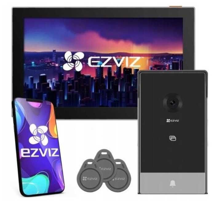 Интелигентен WiFi видеодомофон Ezviz CP7 с EZVIZ приложение за контрол