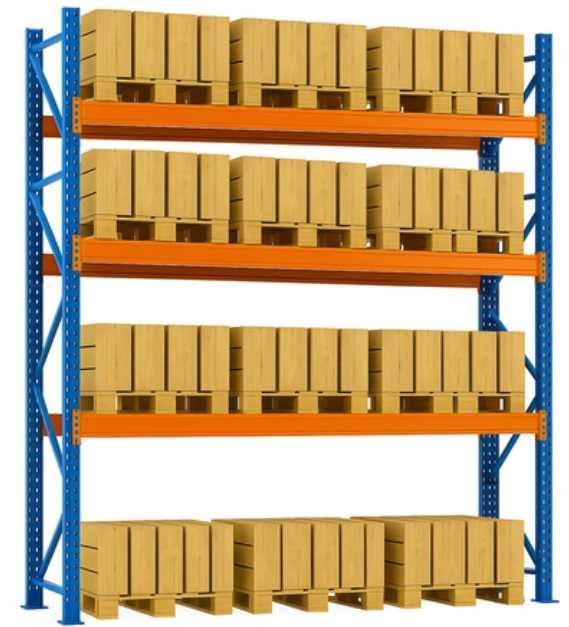 Vand raft metalic industrial inalt de 5m