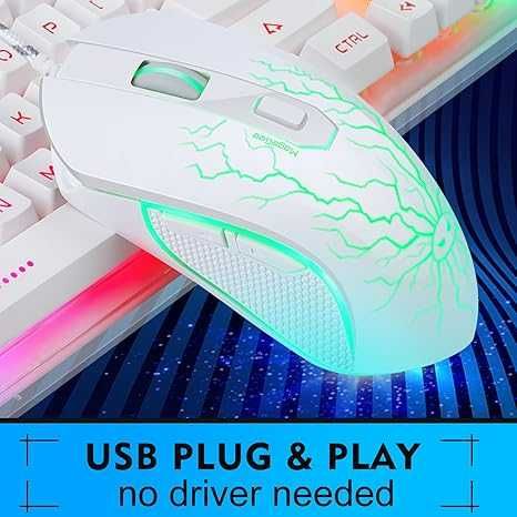 Gaming Keyboard and Mouse Combo, MageGee K1