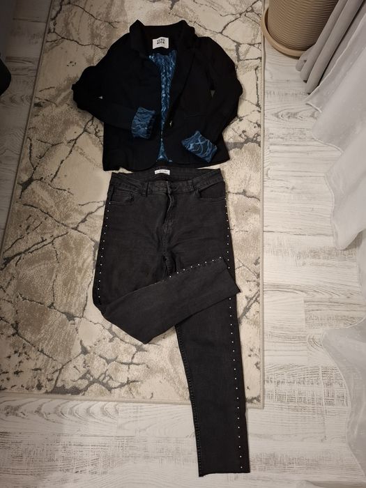 Set blugi și sacou casual