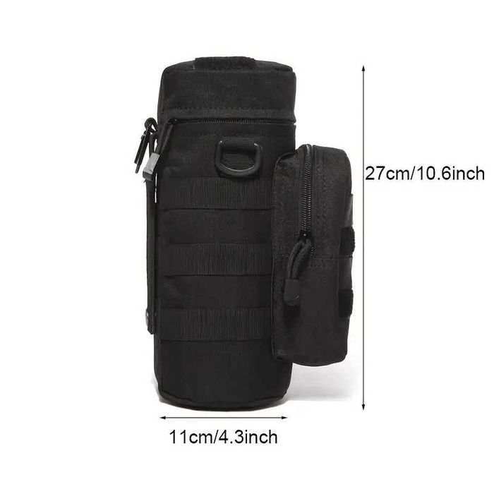 Мъжка чанта с дръжка в два цвята- за бутилка с вода, телефон, портмоне