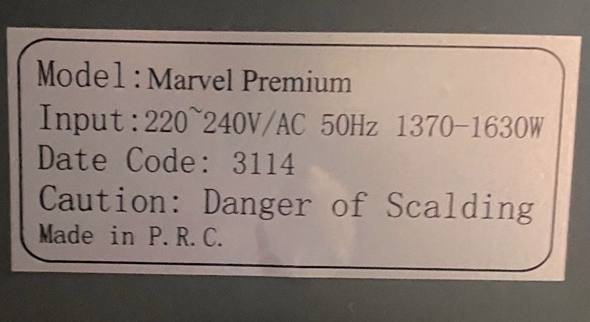 Отпариватель вертикальный Marvel premium
