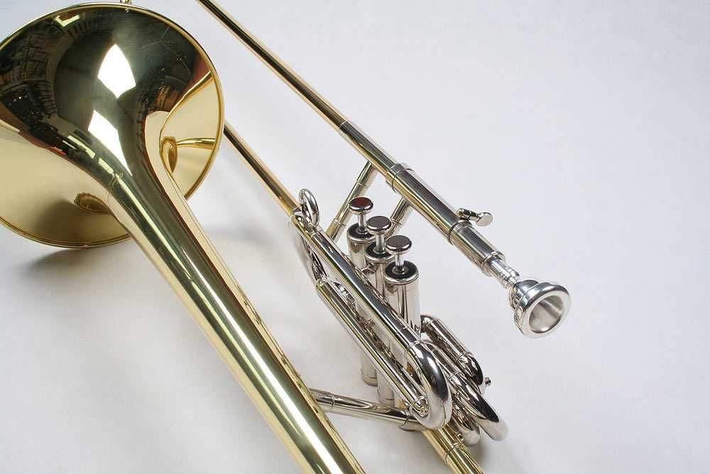 Trombon Bb 3 pistoane detasabil & culisa Karl Glaser